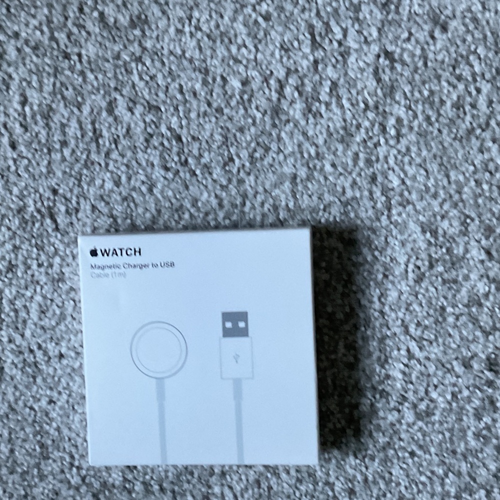 Apple Watch Charger with USB Connection - White